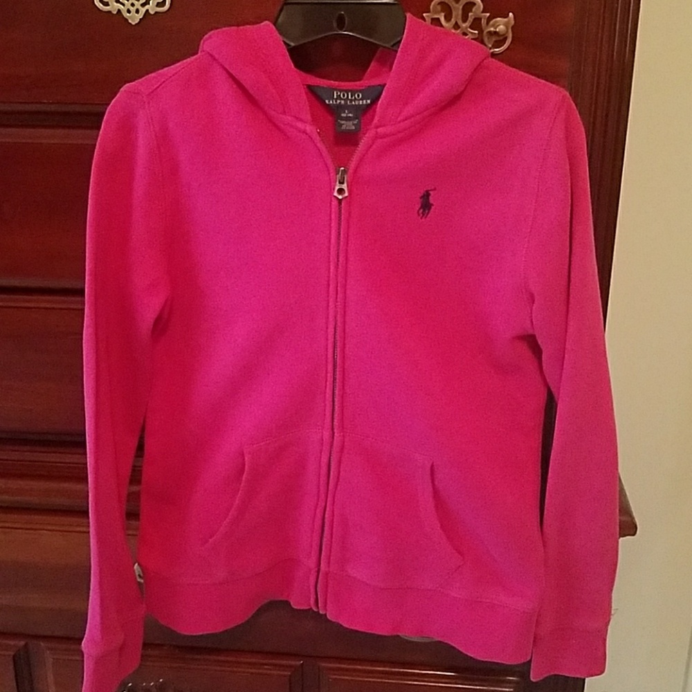 *TODAY ONLY SALE** RL zip up hoodie - Gently used - Picture 1 of 5